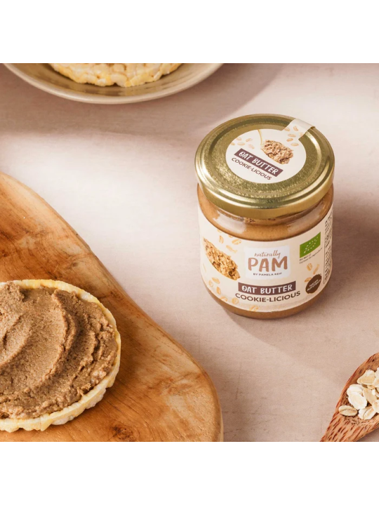 Avižų kremas Naturally Pam Oat Butter Cookie-licious