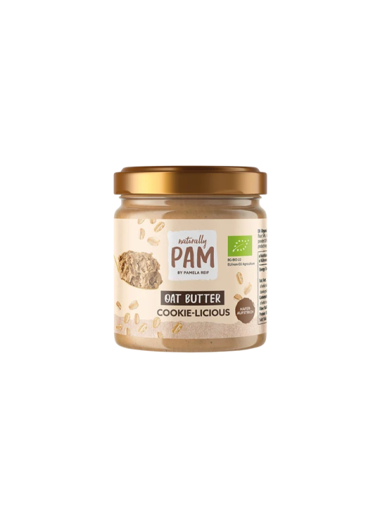 Avižų kremas Naturally Pam Oat Butter Cookie-licious