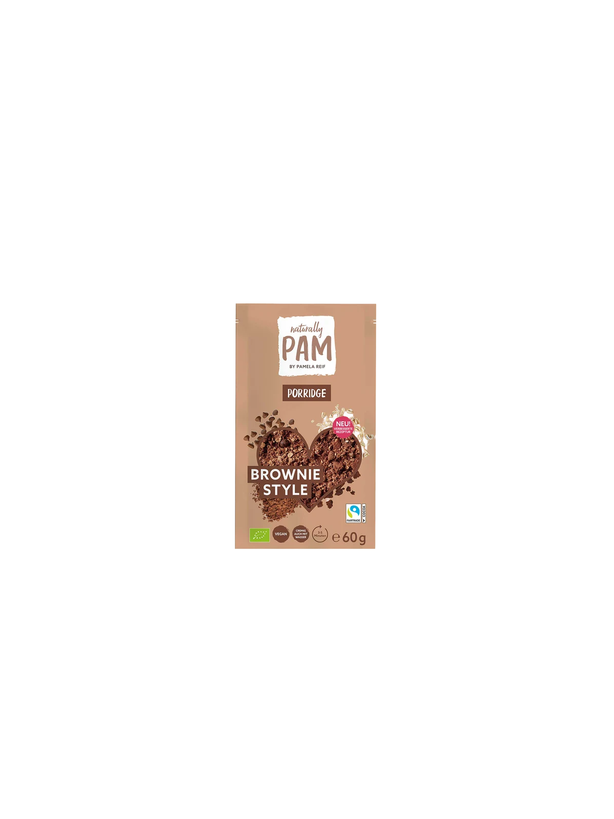 Avižinė košė Naturally Pam Porridge Brownie Style