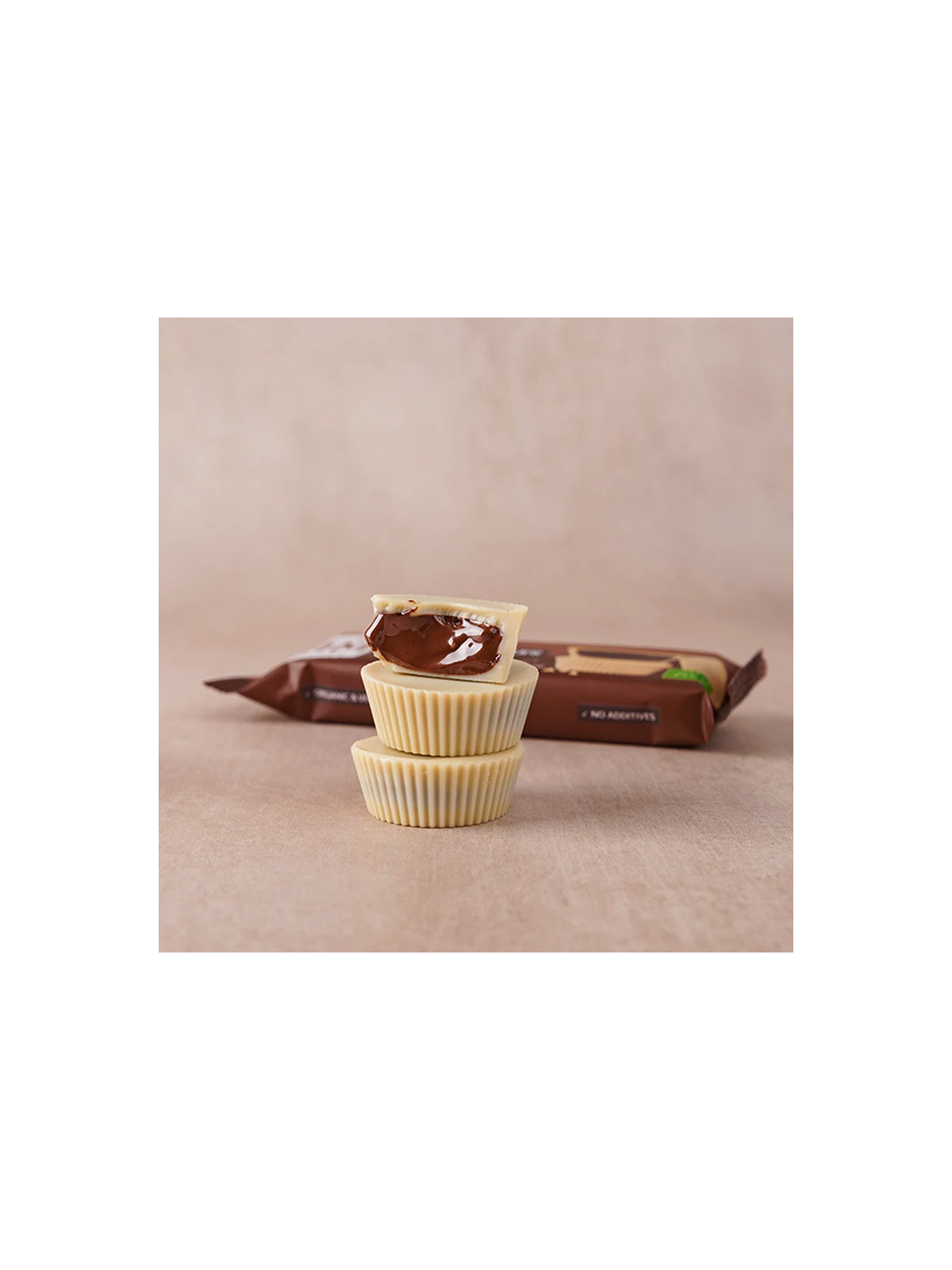 Saldainiai su riešutų ir kakavos kremu Naturally Pam Nut Butter Cups Cacao Dream