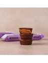 Šokoladiniai saldainiai su migdolų kremu Naturally Pam Nut Butter Cups Caramelized Almonds
