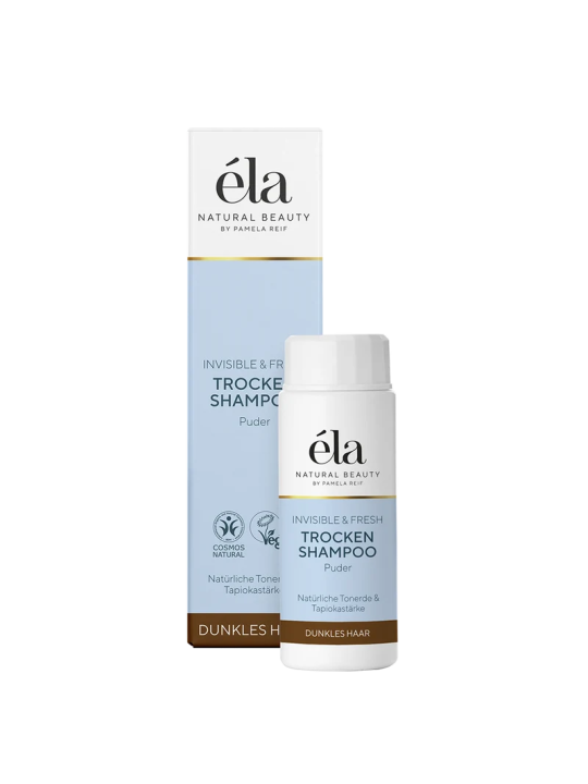 Sausas šampūnas tamsiems plaukams éla Natural Beauty - 25g