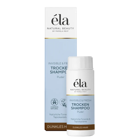 Sausas šampūnas tamsiems plaukams éla Natural Beauty - 25g