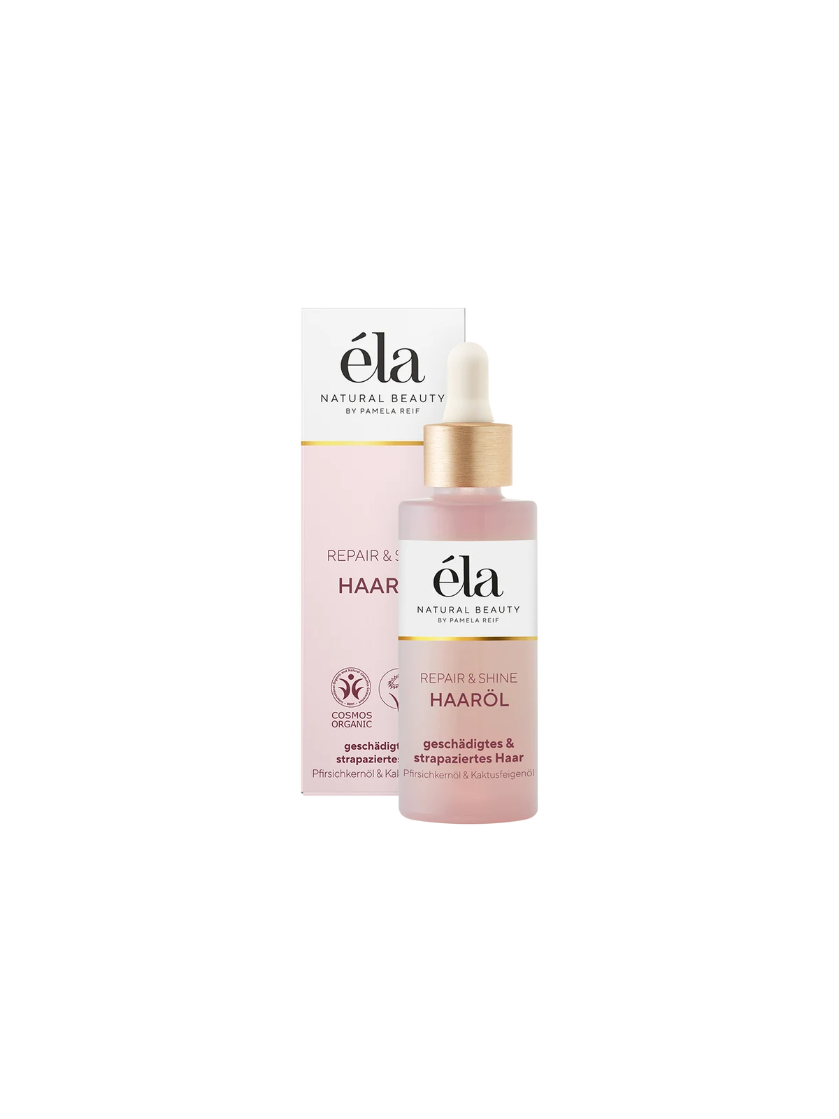 Atkuriamasis plaukų aliejus éla Natural Beauty "Repair & Shine" - 50 ml