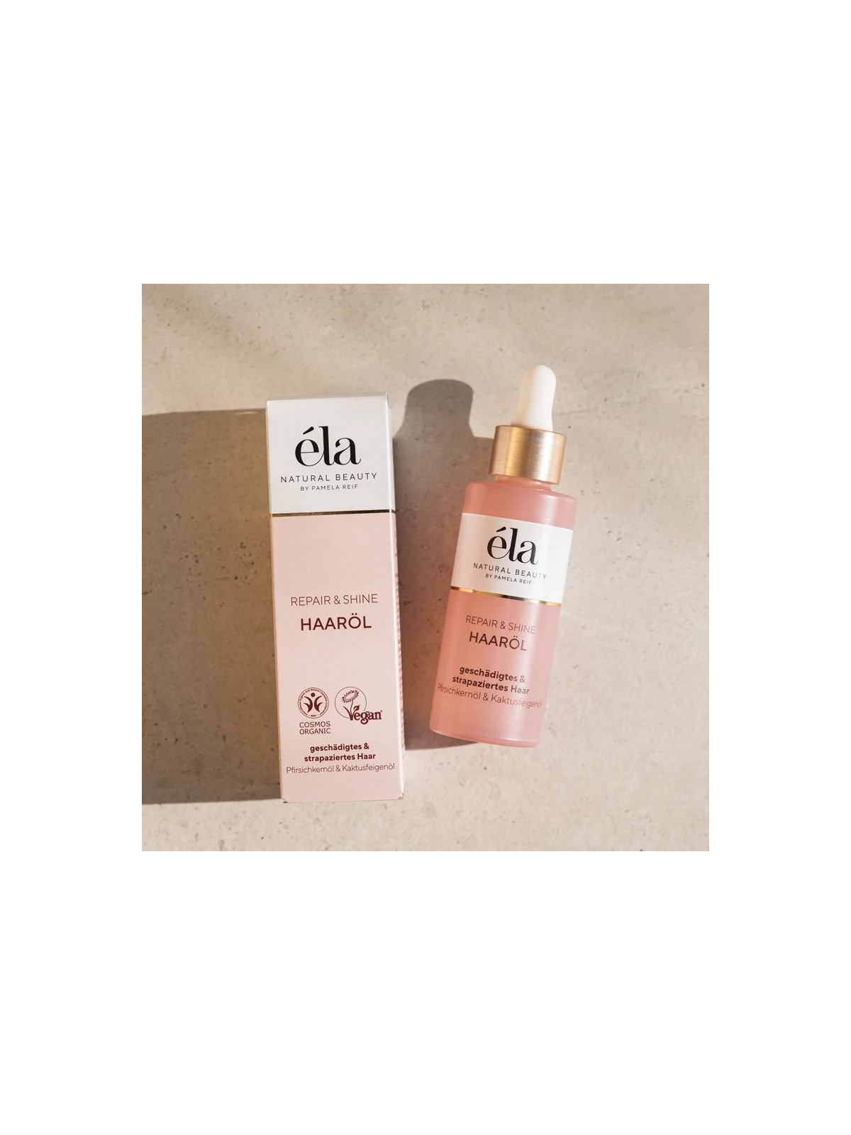 Atkuriamasis plaukų aliejus éla Natural Beauty "Repair & Shine" - 50 ml