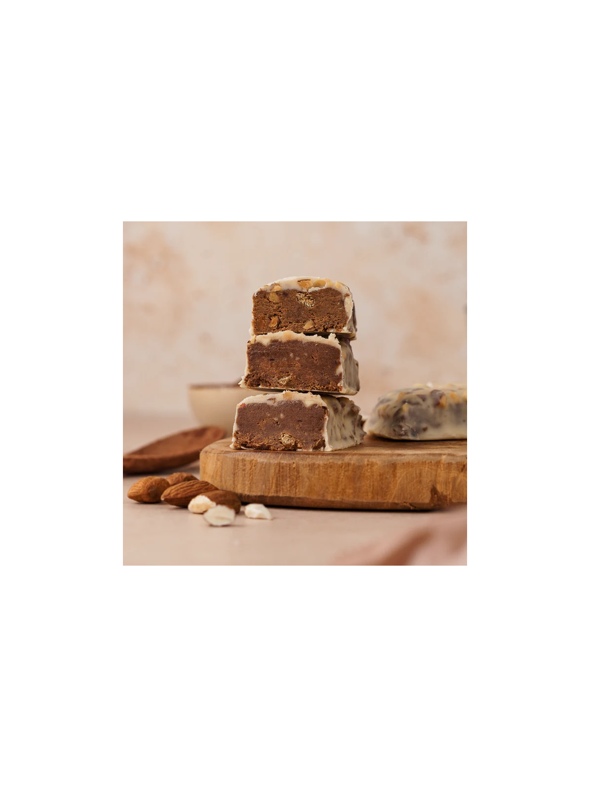 Baltyminis batonėlis su kakava ir migdolais Naturally Pam Clean Protein