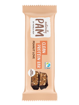 Baltyminis batonėlis su žemės riešutais Naturally Pam Clean Protein Bar