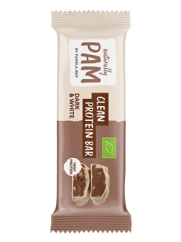Baltyminis batonėlis su kakava ir migdolais Naturally Pam Clean Protein