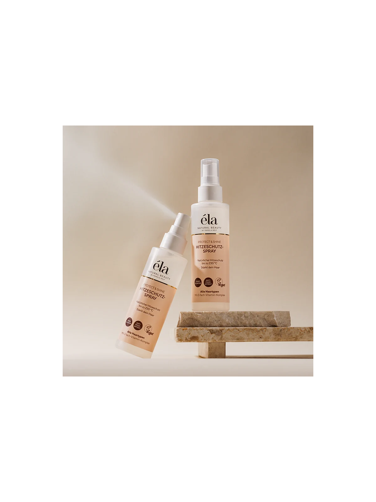 Apsauginis purškiklis nuo karščio éla Natural Beauty - 150 ml