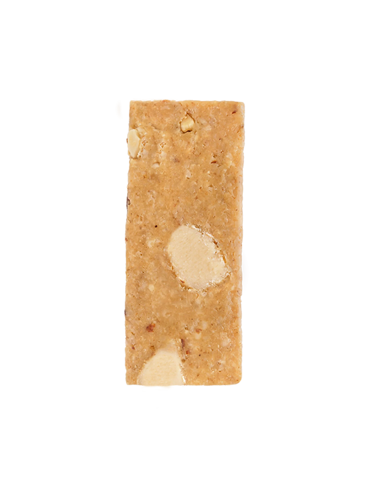 Avižų batonėlis su baltais kakavos sviesto gabalėliais Naturally Pam Oat Bar