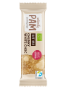 Avižų batonėlis su baltais kakavos sviesto gabalėliais Naturally Pam Oat Bar