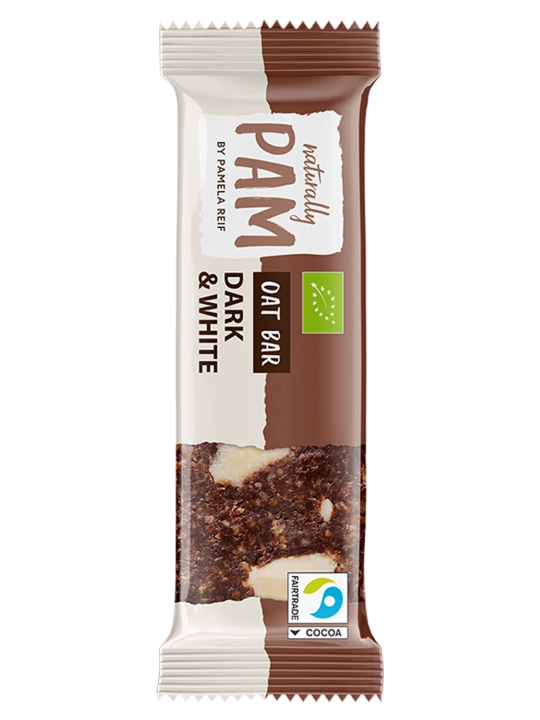 Avižų batonėlis su kakava Naturally Pam Oat Bar