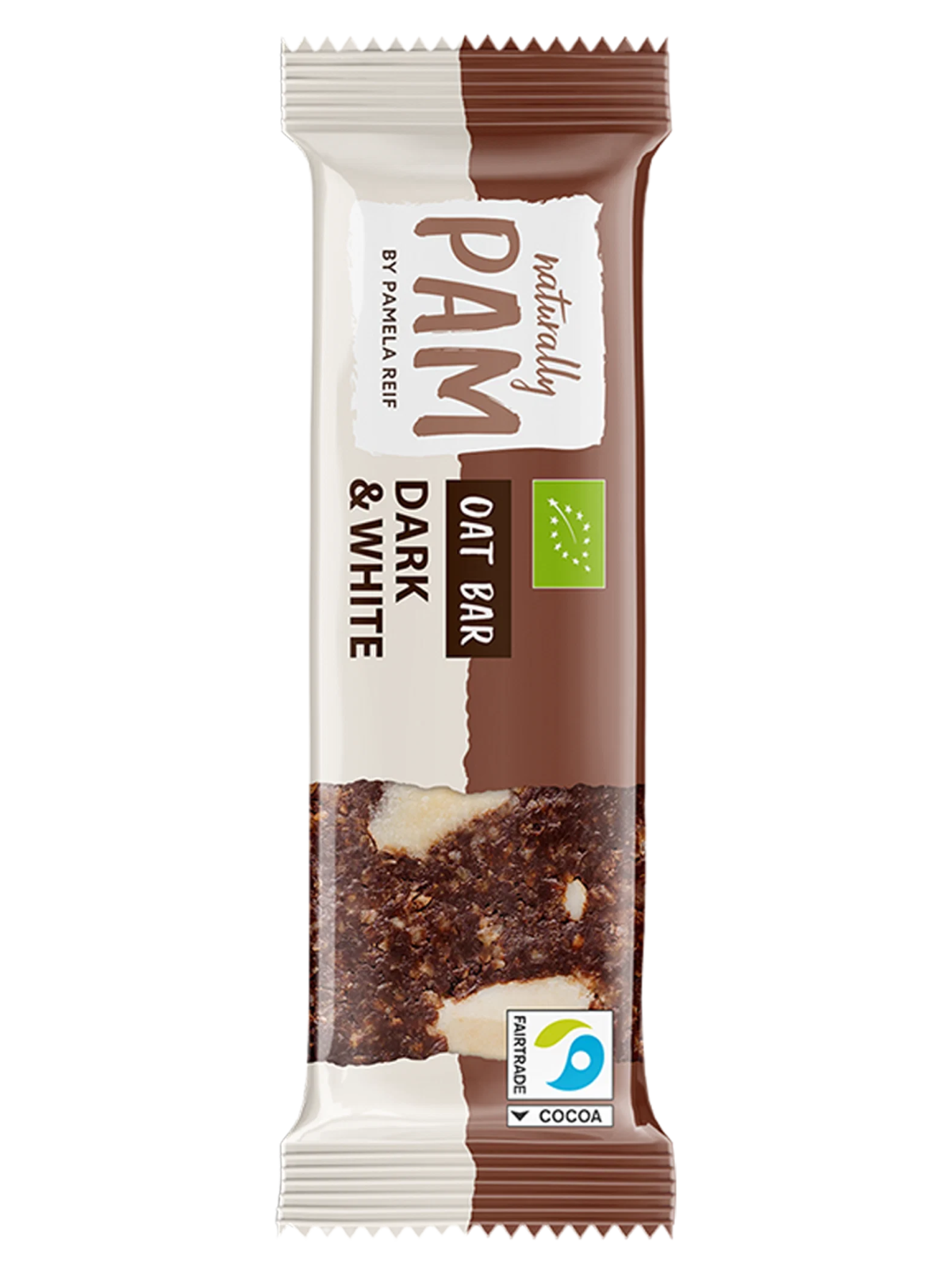 Avižų batonėlis su kakava Naturally Pam Oat Bar
