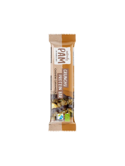 Traškus baltyminis batonėlis su anakardžiais Naturally Pam Crunchy Protein Bar